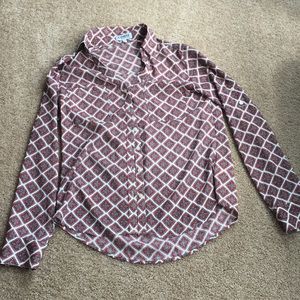 Express Portofino long sleeved button up size XS